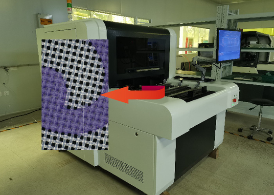 कपड़ा छपाई के लिए 133LPI 400x400mm पीसीबी यूवी एक्सपोजर मशीन